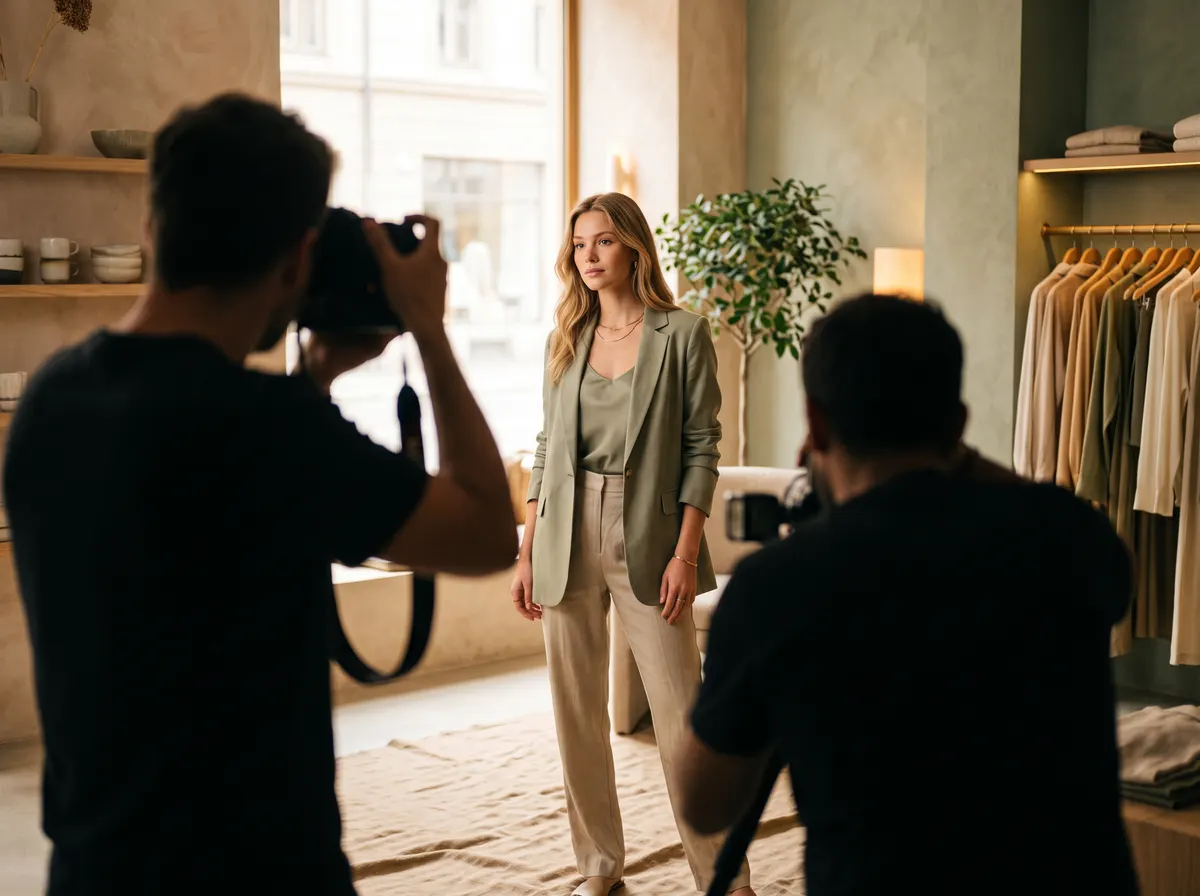 Sedcard- & Modelshootings — professionelle Visagistik