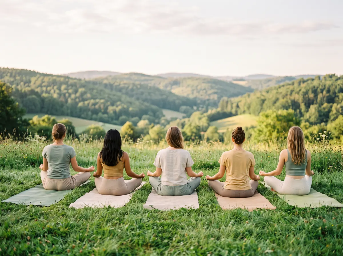 Sommer-Yoga in der Natur im HerzRaum